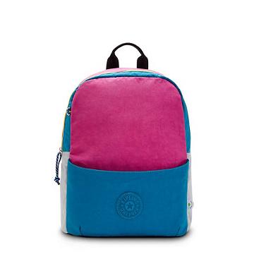 Kipling Sonnie 15" Backpack Laptop Veske Rosa Blå | NO 1548PJ